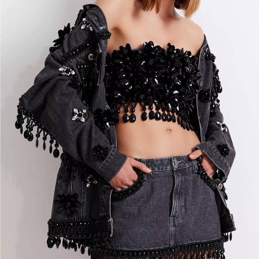 PatBo Fully Beaded Top‎